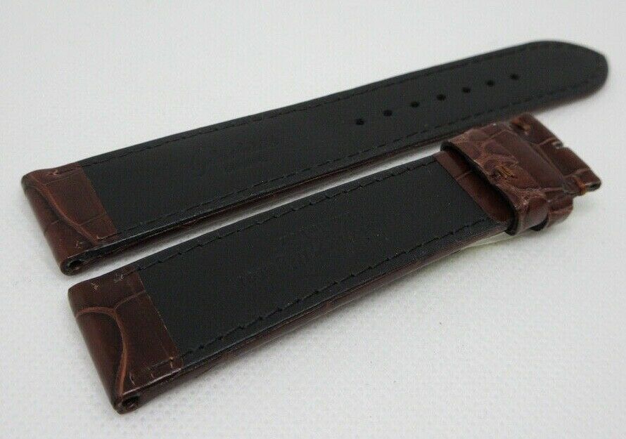 New Glashutte 20mm Brown Alligator Strap OEM Genuine