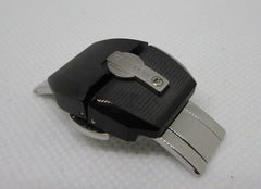 New Cvstos 18mm Stainless Steel Black Ceramic Deployant Buckle OEM