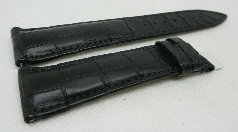 New Franck Muller 22mm Black Alligator Strap OEM Genuine