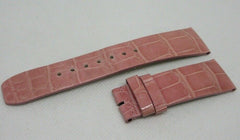 Baume Mercier 21mm Pink Alligator Strap OEM Genuine
