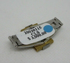 New Hublot Stainless Steel 18k Gold Diamond Deployant Buckle 1520 Series OEM