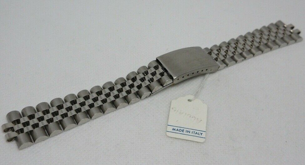 19mm Stainless Steel Watch Bracelet Italian Aftermarket