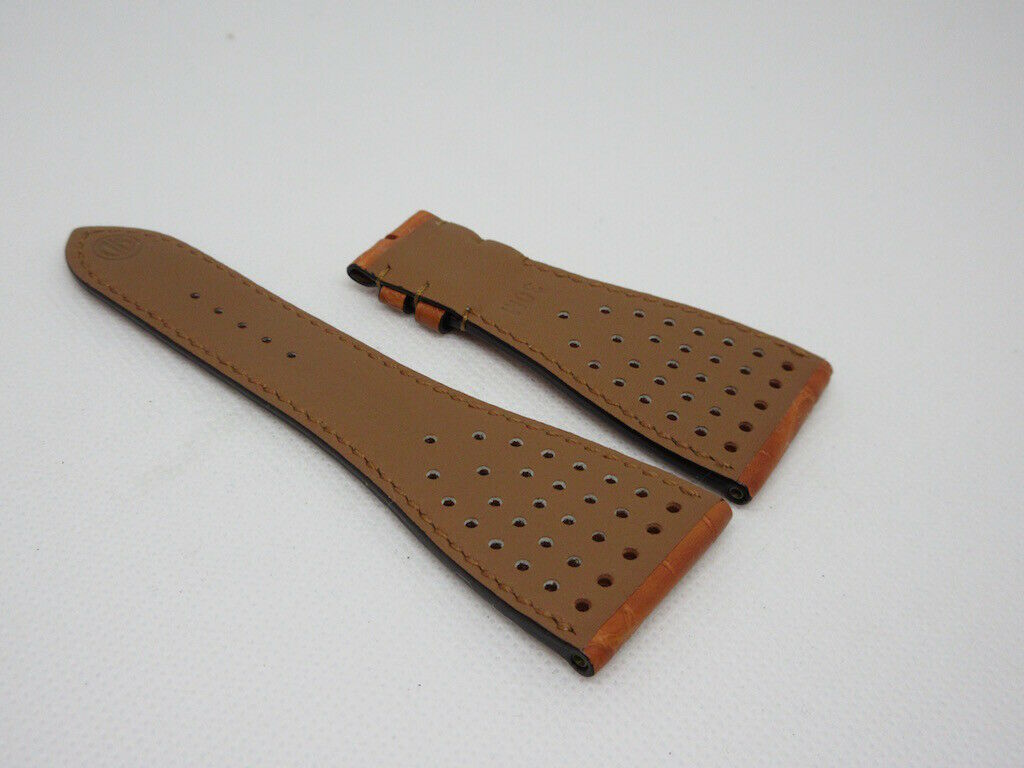 New Roger Dubuis G40 30mm Brown Alligator Strap OEM Genuine