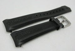 Tag Heuer 21mm Black Rubber Strap Stainless Steel Buckle OEM Genuine
