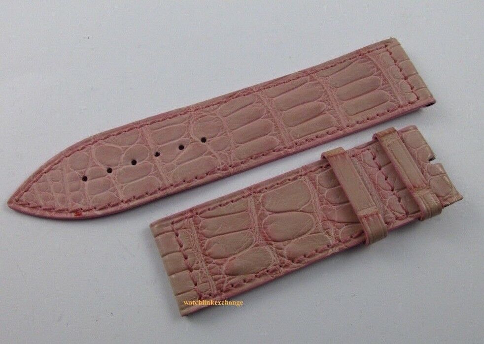 Franck Muller Long Island 22mm Pink Alligator Strap OEM