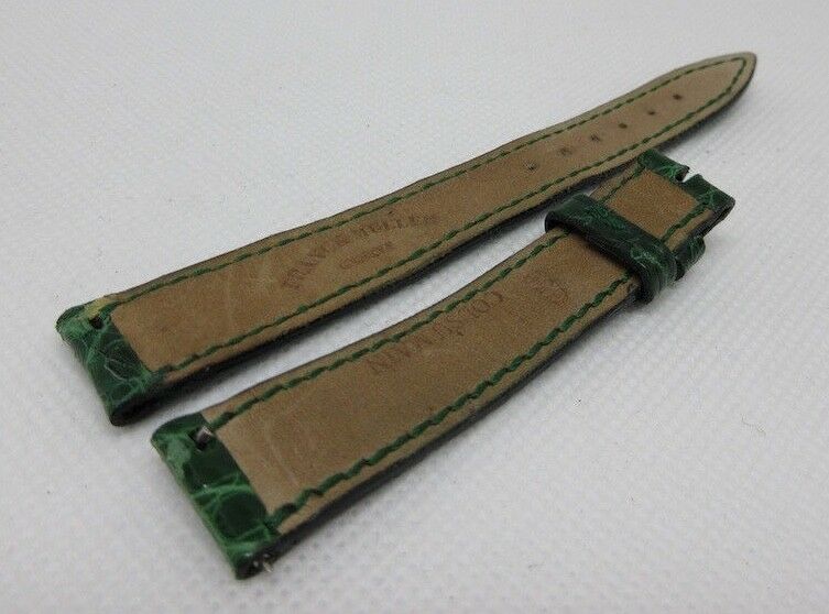Franck Muller 14mm Green Alligator Strap OEM