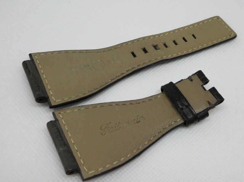 Bell & Ross 24mm Grey Alligator Strap OEM