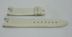 New Ulysse Nardin Strap Satin Leather 18mm OEM Genuine Beige Tan Fabric