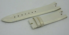 New Ulysse Nardin Strap Satin Leather 18mm OEM Genuine Beige Tan Fabric