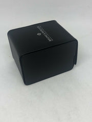 New Baume Mercier Watch Travel Case Black Leather OEM Genuine