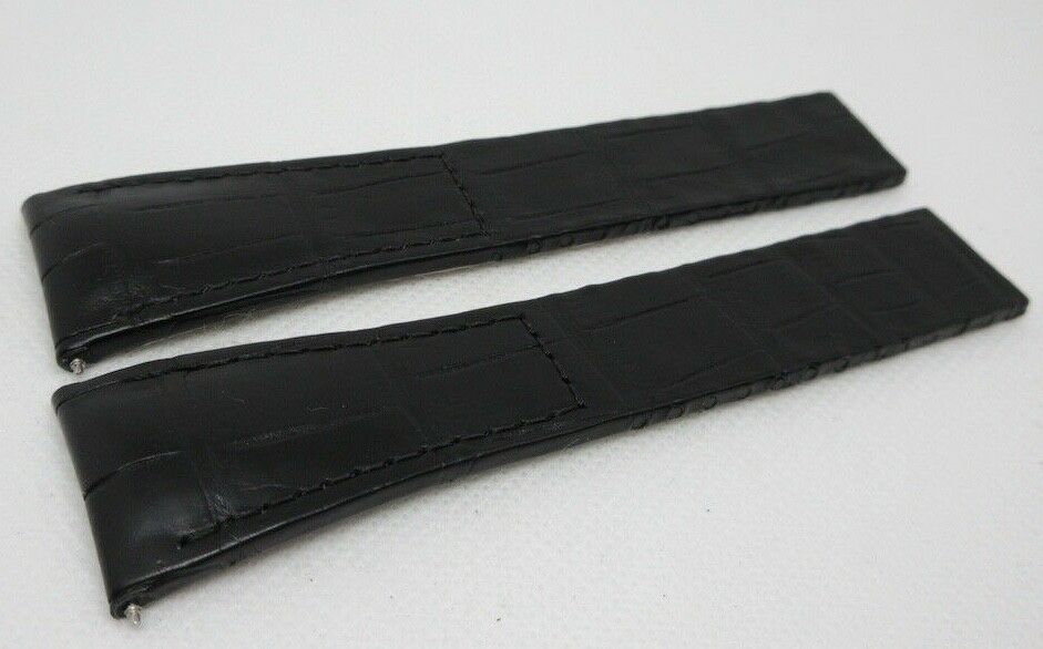 New Roger Dubuis 25mm Black Alligator Strap OEM MG42/44