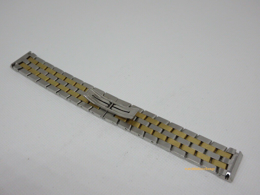 Longines 20mm Yellow Gold Stainless Steel Bracelet OEM for Dolce Vita