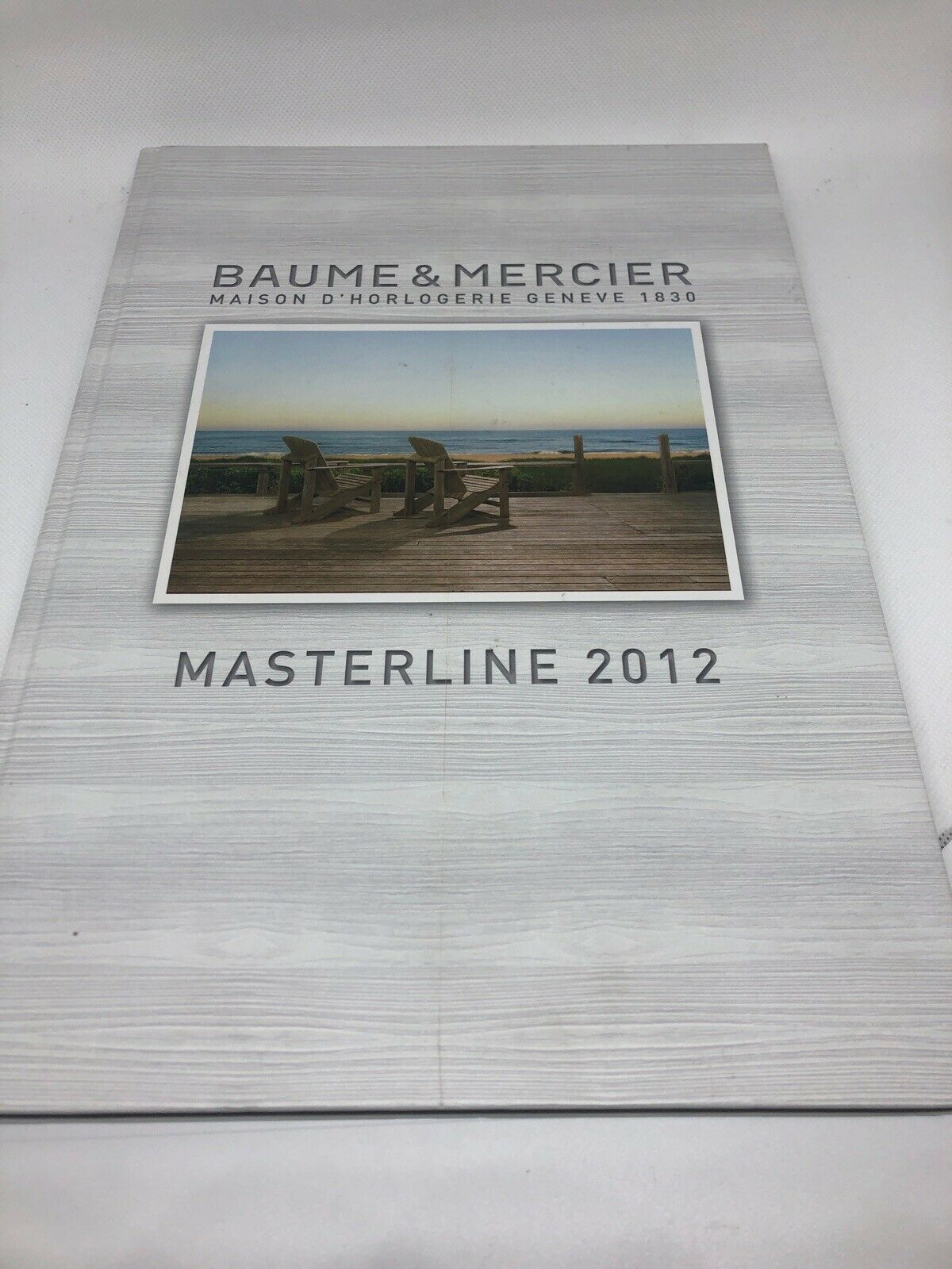 Baume Mercier Manual Guide Hardcover Book 2012 Dealer