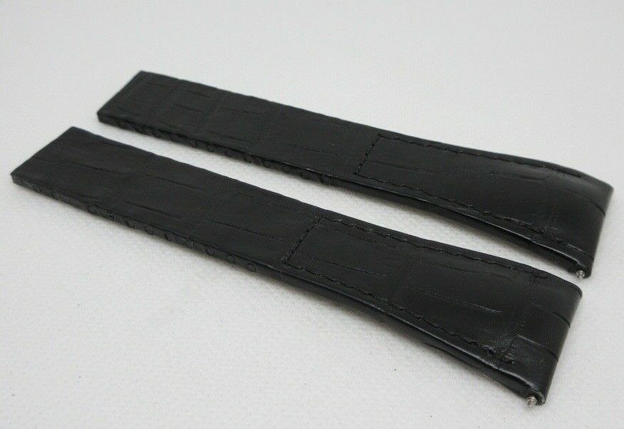 New Roger Dubuis 25mm Black Alligator Strap OEM MG42/44