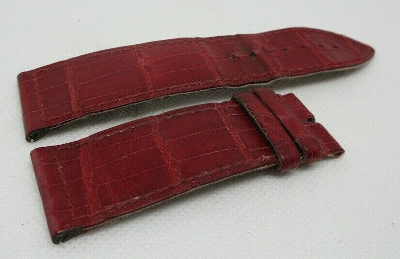 Franck Muller 24mm Red Alligator Strap OEM Genuine