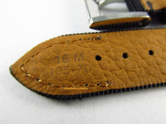 Bedat & Co. 14mm Black Silk Grosgrain Strap Stainless Steel Buckle OEM