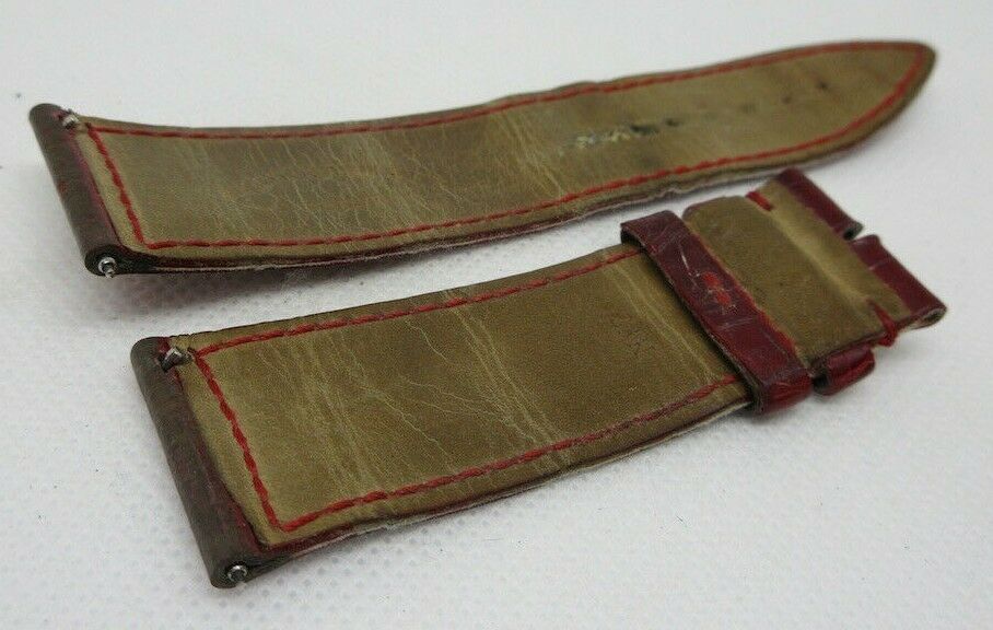 Franck Muller 24mm Red Alligator Strap OEM Genuine