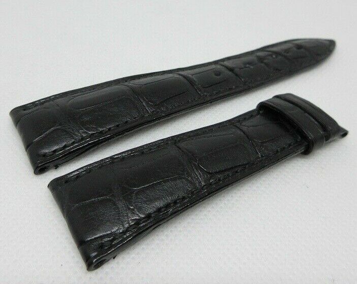 Blancpain 22mm Black Alligator Strap OEM Genuine