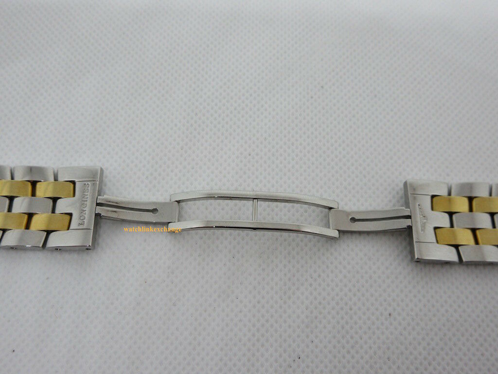 Longines 20mm Yellow Gold Stainless Steel Bracelet OEM for Dolce Vita