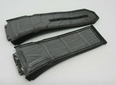 Hublot Spirit of Big Bang Grey Alligator Rubber Strap OEM Genuine