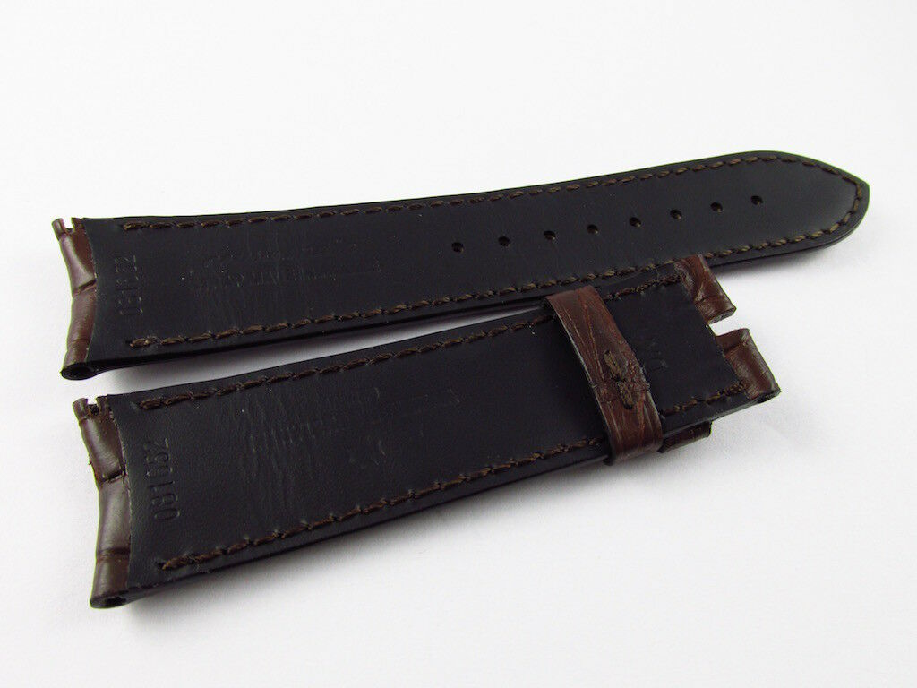 New Vacheron Constantin 22mm Brown Alligator Strap OEM