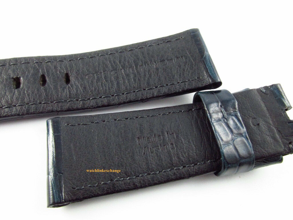 Panerai 24mm Blue Alligator Strap OEM A Series