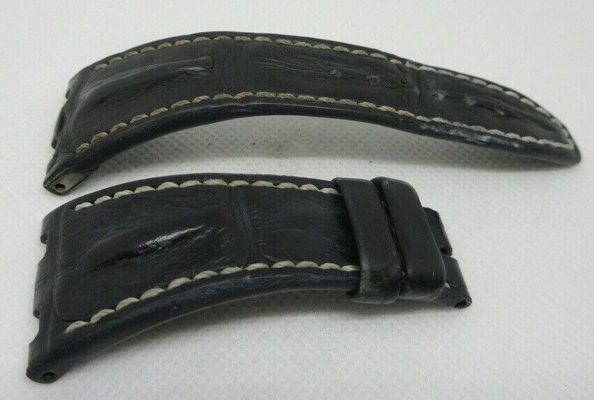 Audemars Piguet 28mm Blue Alligator Strap Royal Oak Offshore OEM Genuine Navy