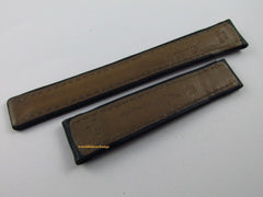 New Breitling 18mm Green Leather Strap for Deployant Buckle OEM