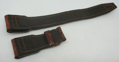 IWC Pilot 22mm Brown Alligator Strap for Deployant Buckle OEM Genuine