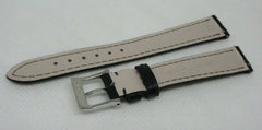 New Camille Fournet 14mm Black Alligator Strap Genuine Buckle Authentic Matte