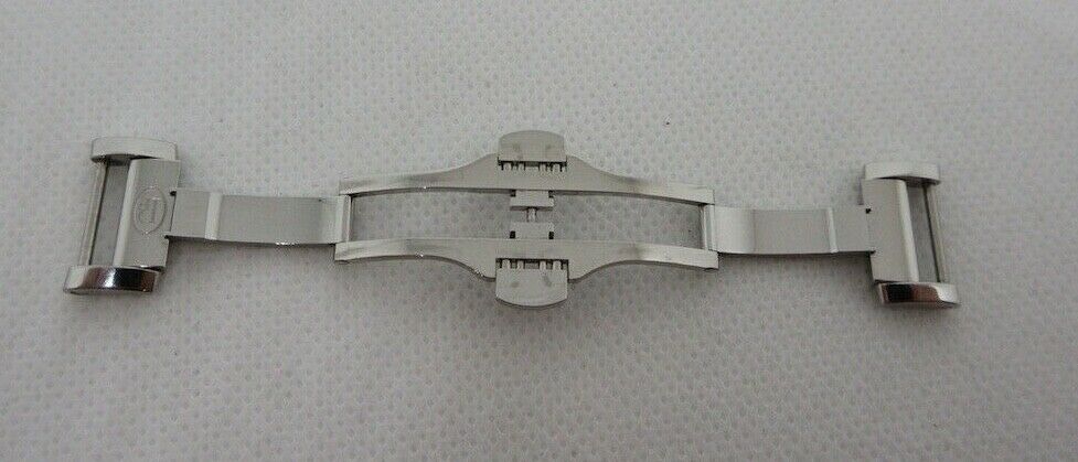 Parmigiani 11mm Stainless Steel Deployant Clasp Buckle OEM Polished for Bracelet