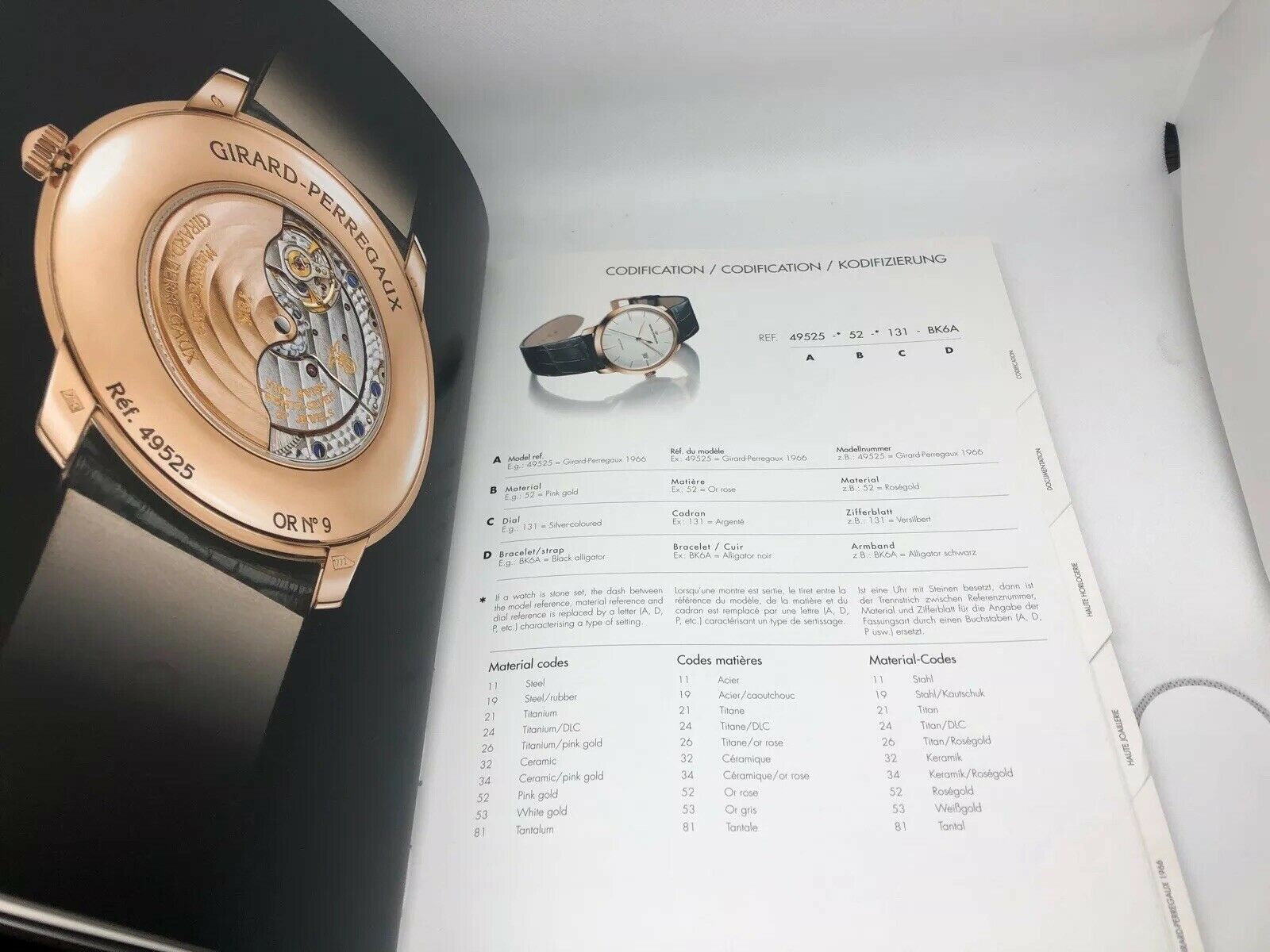 Girard Perregaux Dealer Manual Guide Hardcover Book 2014 2015