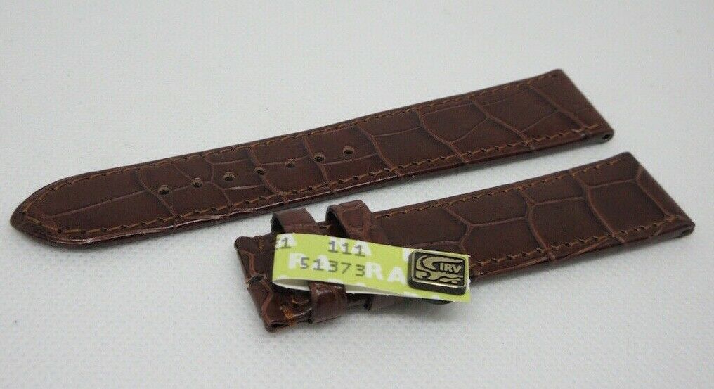 New Glashutte 20mm Brown Alligator Strap OEM Genuine