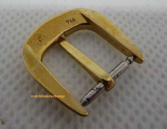 New Franck Muller 12mm Yellow Gold Tang Buckle 18k