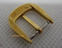 New Franck Muller 12mm Yellow Gold Tang Buckle 18k