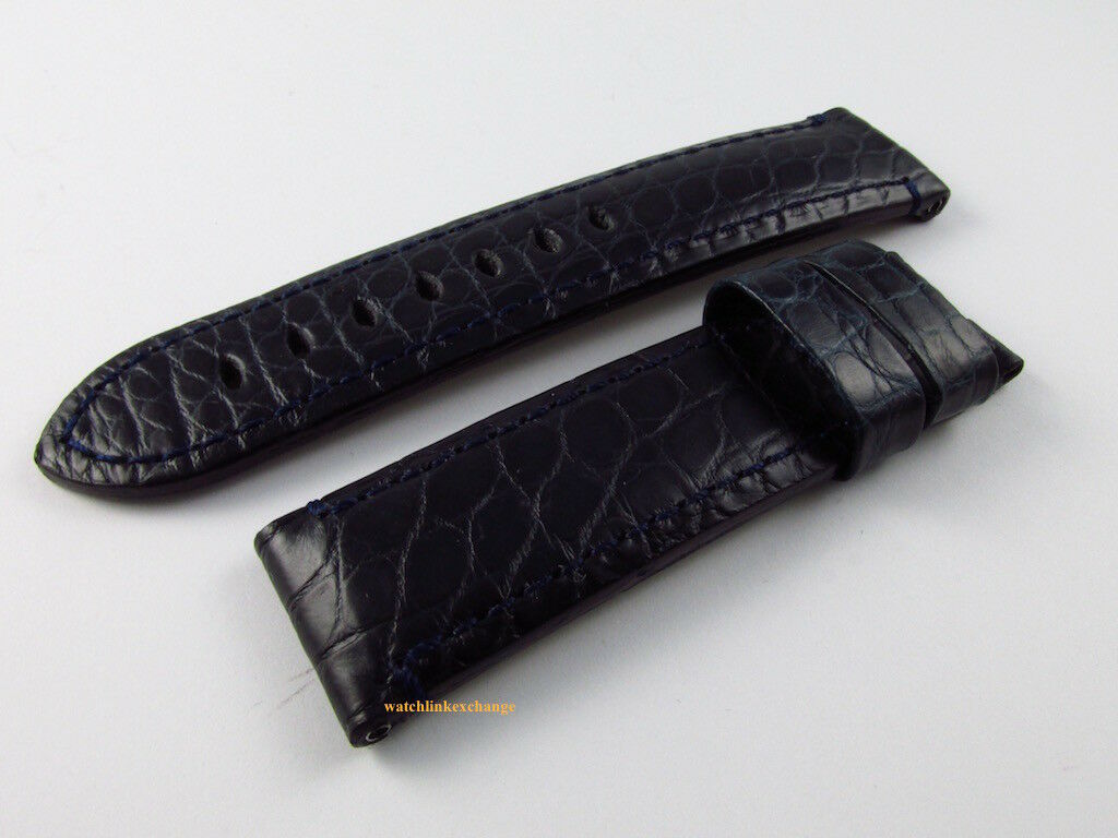 Panerai 22mm Blue Alligator Strap OEM A Series Mare Nostrum