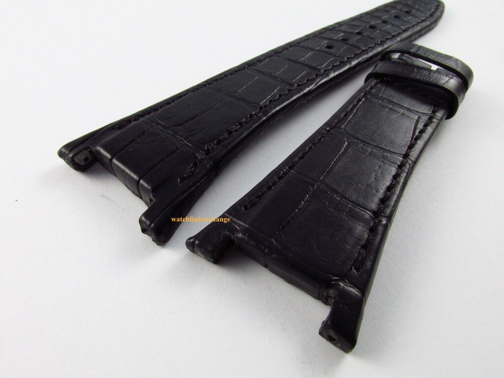 New IWC Ingenieur 28mm Black Alligator Strap OEM