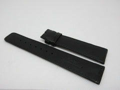New Dubey Schaldenbrand 20mm Black Alligator Strap