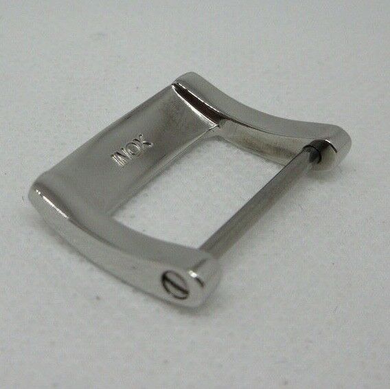 Giuliano Mazzuoli 18mm Stainless Steel Tang Buckle Polished Missing Screw