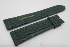 New Chronoswiss 20mm Green Sharkskin Strap OEM