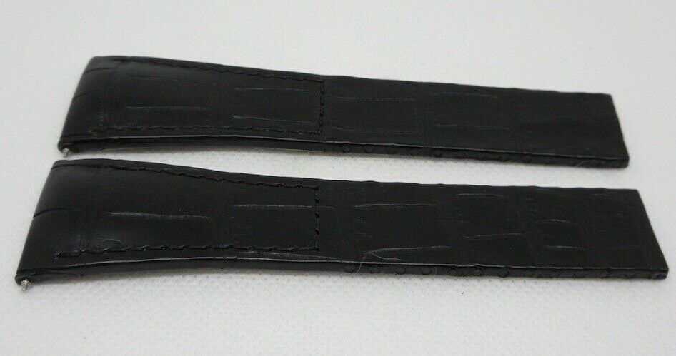 New Roger Dubuis 25mm Black Alligator Strap OEM MG42/44