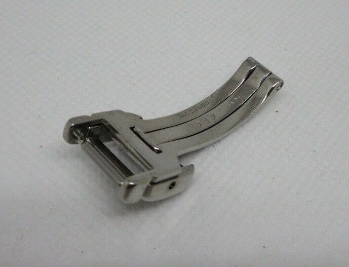 New Ebel 12mm Deployant Buckle Stainless Steel Polished OEM Bag