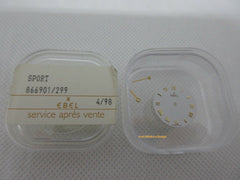 New Ebel Sport White Dial Gold Numerals Hands