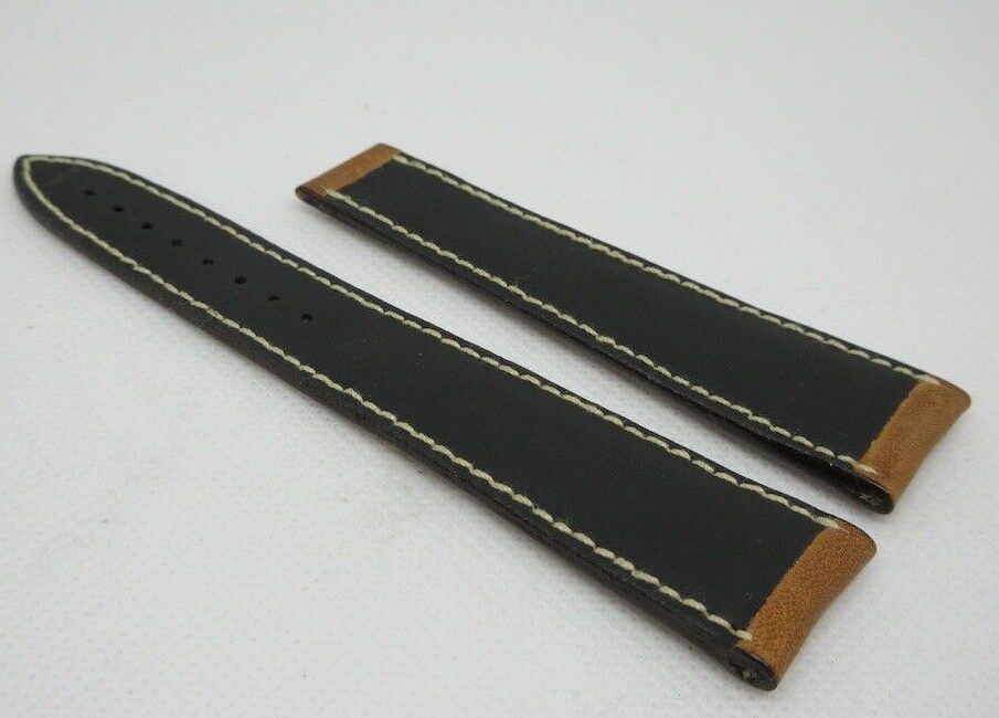 Blancpain 20mm Brown Leather Strap OEM Genuine