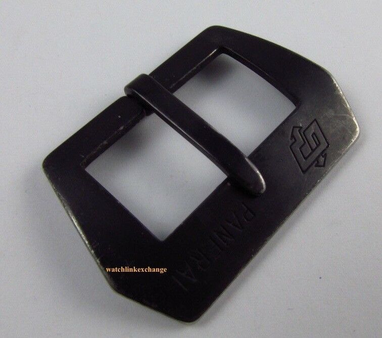 Panerai 24mm Pre-V PVD Tang Buckle Pre-Vendome Logo Original OEM Tang