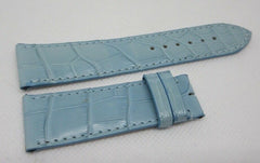 New Parmigiani 22mm Blue Alligator Strap OEM