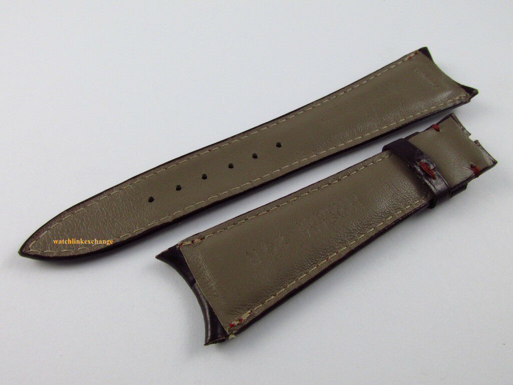 Audemars Piguet Huitieme 20mm Burgundy Alligator Strap OEM Maroon
