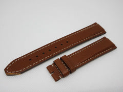 New Tag Heuer 18mm Brown Leather Strap