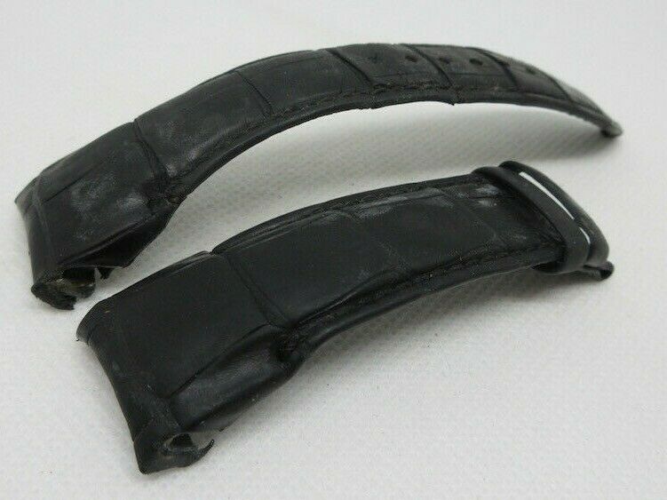 Ulysse Nardin Black Alligator Strap 21mm OEM Genuine