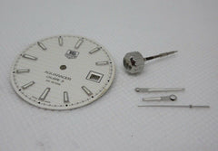 New Tag Heuer Aquaracer White Dial Hands and Crown 31mm